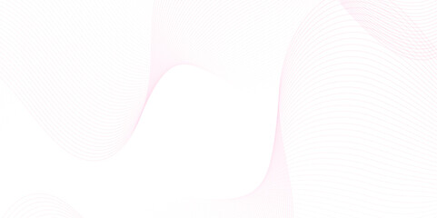 pink wave curve lines banner background design. Digital frequency track equalizer. Stylized line art background. modern soft luxury texture with smooth and clean vector subtle background illustration