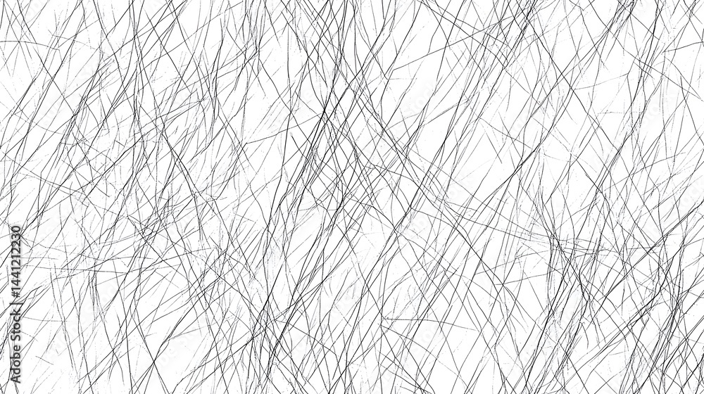 Aufkleber abstract design of intersecting thin lines on a light background.