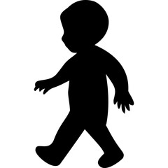 Baby, toddler, newborn, small kids, silhouette
