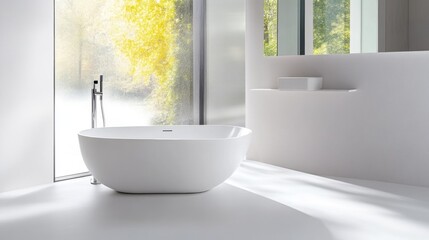 Modern Minimalist Freestanding Bathtub