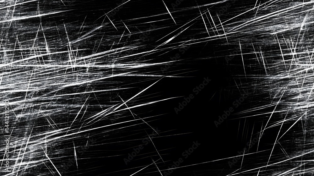 Poster abstract design with intersecting lines and shades.
