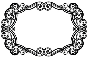 Ornate Rectangular Frame Design (2)