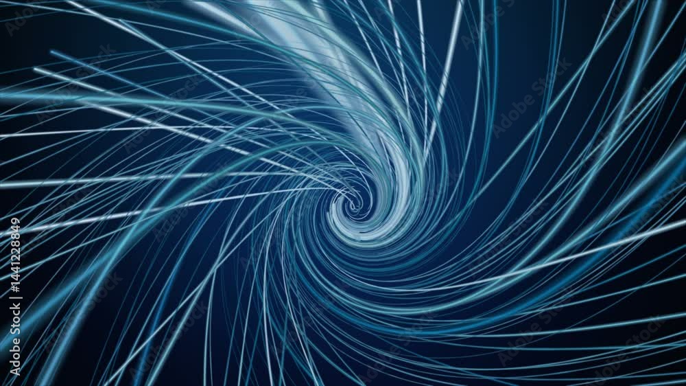 Poster futuristic video animation with stripe wave object in slow motion, 4096x2304 loop 4k
