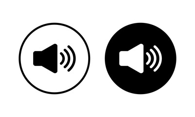Speaker icon vector illustration. volume sign and symbol. loudspeaker icon. sound symbol