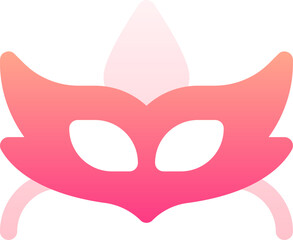 eye mask illustration on a white background  