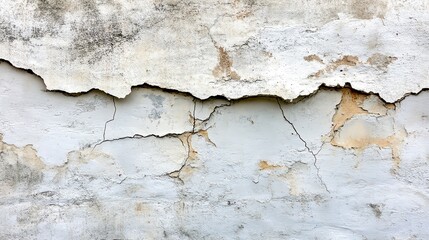 Cracked and weathered concrete wall texture