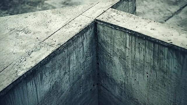 Concrete foundation corner construction
