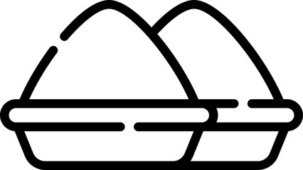 holi illustration on a white background    