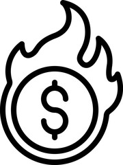 hot deal illustration on a white background     