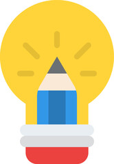 idea illustration on a white background     