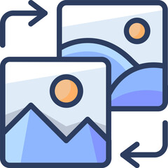 image illustration on a white background     