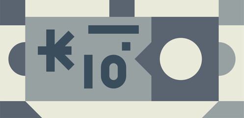 kip illustration on a white background     