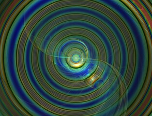 Imaginatory fractal abstract background Image