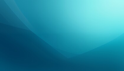 Fototapeta premium Light Aqua to Deep Teal Cool Gradient