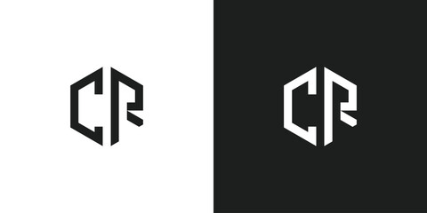Letter CR Logo Design