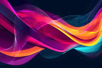 Fluid Data Stream Backdrop