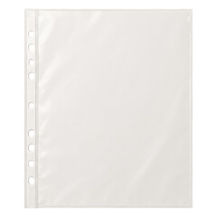 Clear Plastic Sheet Protector with Holes for Binder Ideal for Documents Paper Organization Storage