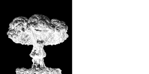 Smoke effect on transparent background