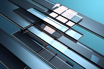 Layered Glass Data Display