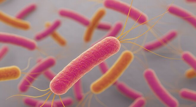 Bacteria cells