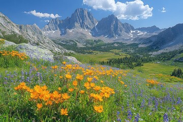 Mountain Meadow Bloom