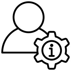 Personal Outline Icon