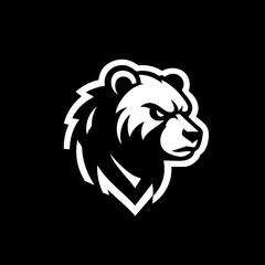 Brown Bear Icon Symbol Logo