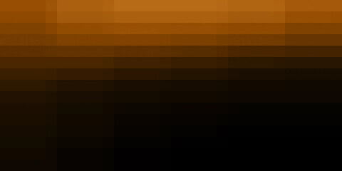 pixelate gradient orange brown black rectangular pixel abstract dark background with blank space