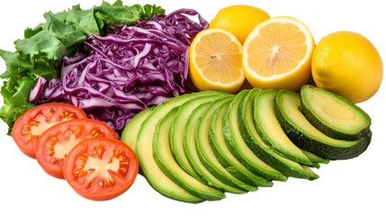 Vegetable plates with meat, fish and eggs. Complete diet for the day. Various breakfasts, lunches, snacks. Time to eat healthy foods. Eating by the hour. Health concept.
