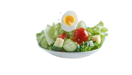 Vegetable plates with meat, fish and eggs. Complete diet for the day. Various breakfasts, lunches, snacks. Time to eat healthy foods. Eating by the hour. Health concept.