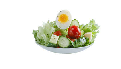 Vegetable plates with meat, fish and eggs. Complete diet for the day. Various breakfasts, lunches, snacks. Time to eat healthy foods. Eating by the hour. Health concept.