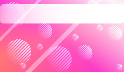 Smooth Abstract Colorful Gradient Background with Line, Circle.s. For Brochure, Banner, Wallpaper, Mobile Screen. Vector Illustration.