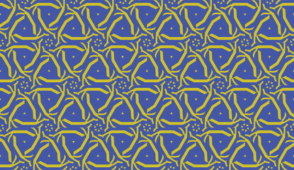 Purple color Pattern with abstract geometric design. Vector seamless illustration. Design for your interior wallpaper, fashion print, business presentation.