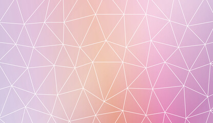 New gradient color illustration in a polygonal style. Design for flyer, wallpaper, presentation, paper. Vector illustration. Creative gradient color.