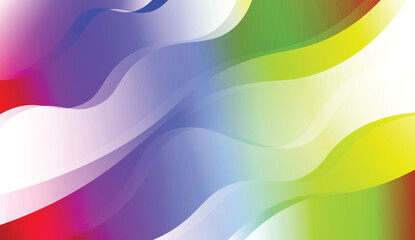 Futuristic Background With Color Gradient Geometric Shape. For Futuristic Ad, Booklets. Vector Illustration with Color Gradient.