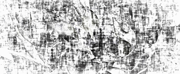 抽象的　水墨画　背景素材