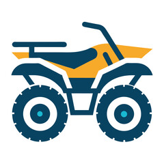 Atv icon isolated on white background
