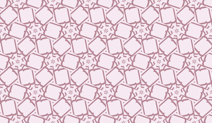 Design pattern with abstract modern ornament. Triangles style. Vector Seamless illustration.