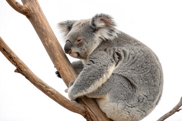 Obraz premium Koala isolated on transparent background
