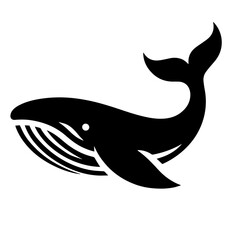 black and white vector silhouette