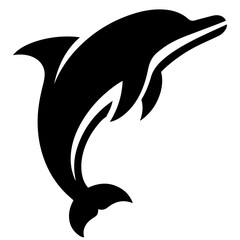 black and white vector silhouette