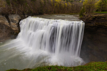 Obraz premium Letchworth State Park Lower Falls