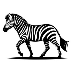 black and white vector silhouette