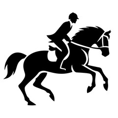 black and white vector silhouette