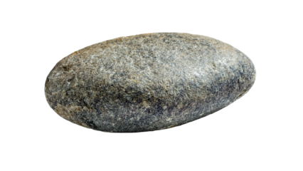 Close up of a Smooth Gray River Rock Perfect for Backgrounds or Textures in Design Projects Nature Photography and Website Assets