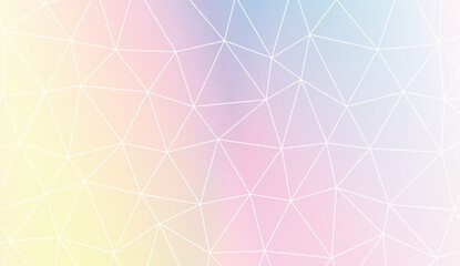 Fototapeta premium Modern elegant background with polygonal elements. For your business, presentation, fashion print. Vector illustration. Creative gradient color.