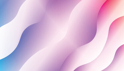 Modern Background With Wave Gradient Shape. For Your Design Wallpapers Presentation. Vector Illustration with Color Gradient.