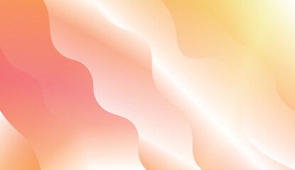 Wave Modern Background. For Business Presentation Wallpaper, Flyer, Cover. Vector Illustration with Color Gradient.