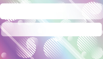 Colorful Gradient Background with Line, Circle. For Web, Presentations And Prints. Vector Illustration.