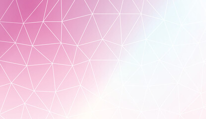 Fototapeta premium Abstract polygonal template. Modern pattern for a brand book. Vector illustration. Creative gradient color.